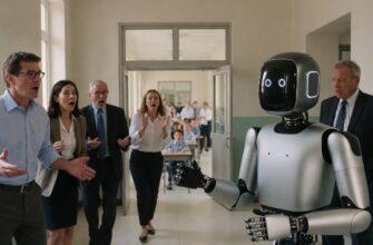 Педагоги в панике: первый робот-учитель приступил к работе в школе