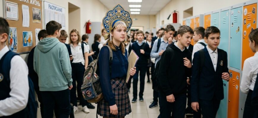 «Ты не на маскараде»: почему кокошник как аксессуар неуместен в школе